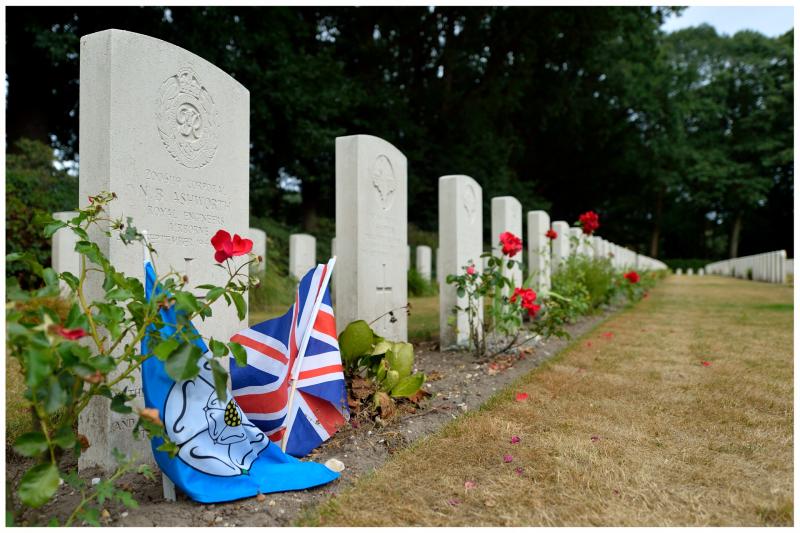 Grave Of Norman B Ashworth. Oosterbeek War Cemetery, Arnhem. | ParaData